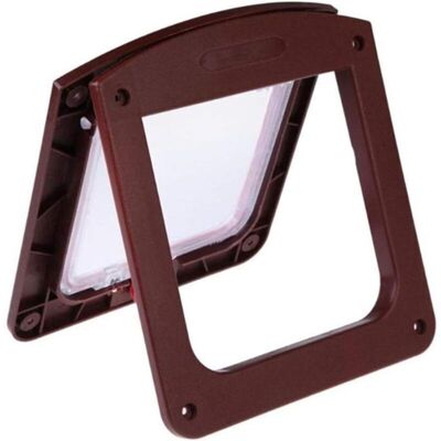 TORMATOR Cat Flap, Microchip Cat Flap, Cat Doors, Pet Door, Dog/Cat Flap with Tunnel, Smart Cat Flap, Brown TORMATOR Cat Flap, Microchip Cat Flap, Cat Doors, Pet Door, Dog/Cat Flap with Tunnel, Smart Cat Flap, Brown