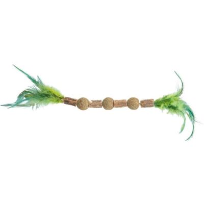 Cat Toy - Trixie - Matatabi - Catnip Balls - Feathers - Dental Hygiene Cat Toy - Trixie - Matatabi - Catnip Balls - Feathers - Dental Hygiene