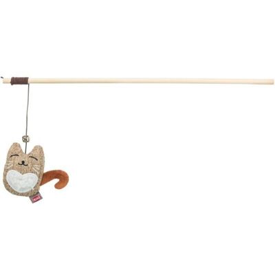 Cat toy with catnip - TRIXIE - 38 cm - Cute pattern - Quiet plush - Irresistible scent Cat toy with catnip - TRIXIE - 38 cm - Cute pattern - Quiet plush - Irresistible scent