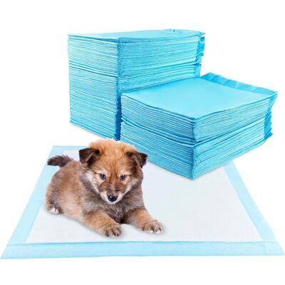 50 Pieces Absorbent Dog Mat, 30 × 45 cm Disposable Pee Pad, Dog Training Pad, Waterproof, Leak-Proof, Potty Training Pee Pad - Ccykxa 50 Pieces Absorbent Dog Mat, 30 × 45 cm Disposable Pee Pad, Dog Training Pad, Waterproof, Leak-Proof, Potty Training Pee Pad - Ccykxa