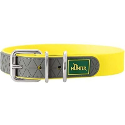 Hunter Convenience Dog Collar - Yellow 53-61cm L/XL Hunter Convenience Dog Collar - Yellow 53-61cm L/XL