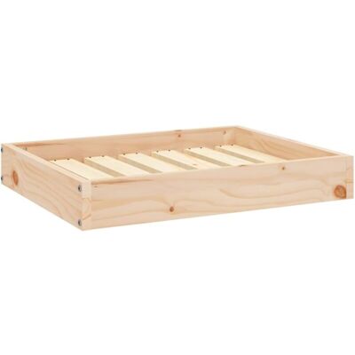 vidaXL Solid Wood Pine Dog Bed - 61.5x49x9 cm Pet Sofa vidaXL Solid Wood Pine Dog Bed - 61.5x49x9 cm Pet Sofa
