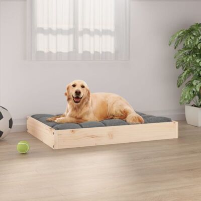vidaXL 71.5x54x9 cm Dog Bed - Solid Pine Wood vidaXL 71.5x54x9 cm Dog Bed - Solid Pine Wood