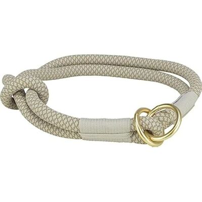 Dog Collar - TRIXIE - Soft Half-Slip - Chainless Braided - 40 x 1 cm - Gray Dog Collar - TRIXIE - Soft Half-Slip - Chainless Braided - 40 x 1 cm - Gray