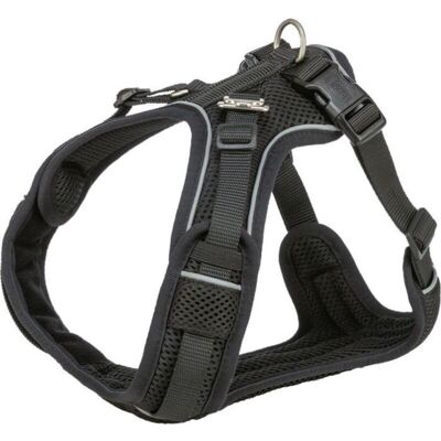 Dog Harness - TRIXIE - Premium FlexMesh - Black - XS/S - Comfort and Safety Dog Harness - TRIXIE - Premium FlexMesh - Black - XS/S - Comfort and Safety