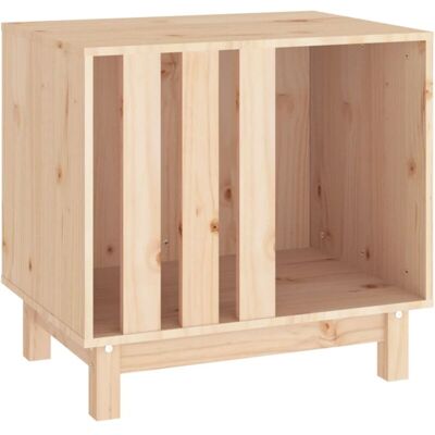 vidaXL Wood Pine Dog House - 60x45x57 cm - Dog Kennel, Pet Shelter vidaXL Wood Pine Dog House - 60x45x57 cm - Dog Kennel, Pet Shelter