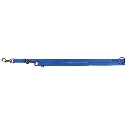 Dog Leash - TRIXIE - Premium Double - Adjustable - Nylon - Blue Dog Leash - TRIXIE - Premium Double - Adjustable - Nylon - Blue