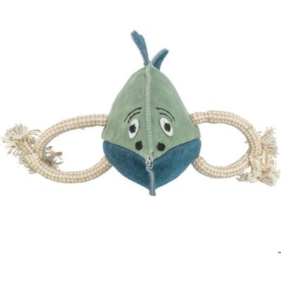 Trixie Dog Toy - Leather & Cotton - No Squeaker - 28cm Trixie Dog Toy - Leather & Cotton - No Squeaker - 28cm