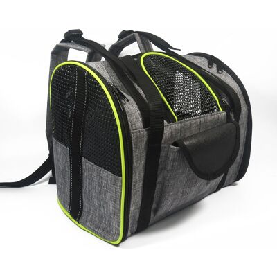 Mumu - Dog/Cat Backpack, Portable Pet Carrier with Multifunctional Foldable Breathable Travel Bag, Ideal for Pets 3-10kg Mumu - Dog/Cat Backpack, Portable Pet Carrier with Multifunctional Foldable Breathable Travel Bag, Ideal for Pets 3-10kg