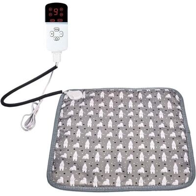 TEHTUY Electric heated pet mat for winter, adjustable temperature cat mat, durable indoor anti-chew dog bed TEHTUY Electric heated pet mat for winter, adjustable temperature cat mat, durable indoor anti-chew dog bed