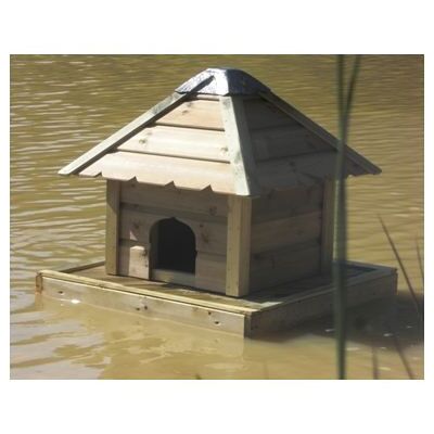 Floating Duck Nesting Box, Duck House for Ponds, Waterfowl Nest - W46 x H62 cm Floating Duck Nesting Box, Duck House for Ponds, Waterfowl Nest - W46 x H62 cm