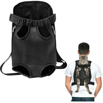 SNQ Front-Facing Backpack for Small and Medium Dogs, Front-Facing Dog Carrier Bag, Pet Travel Accessory Bag for Dogs and Cats, Portable Dog Walking SNQ Front-Facing Backpack for Small and Medium Dogs, Front-Facing Dog Carrier Bag, Pet Travel Accessory Bag for Dogs and Cats, Portable Dog Walking