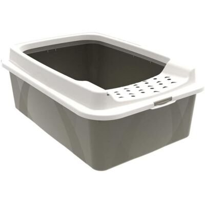 Litter box with borders - ROTHO MYPET - BONNIE - 57.2 x 39.3 x 20.9 cm - Cappuccino Litter box with borders - ROTHO MYPET - BONNIE - 57.2 x 39.3 x 20.9 cm - Cappuccino