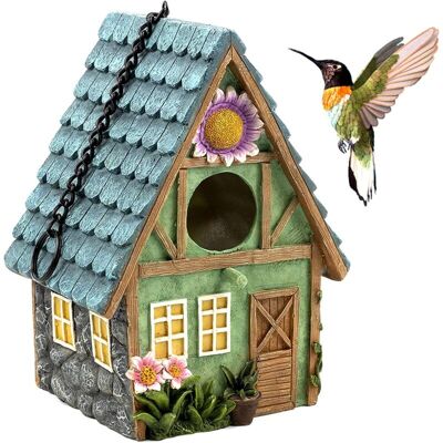 Tinor - Outdoor Birdhouse, Wild Bird Nesting Boxes, Cozy Rest for Birds, 21x15x13cm Tinor - Outdoor Birdhouse, Wild Bird Nesting Boxes, Cozy Rest for Birds, 21x15x13cm