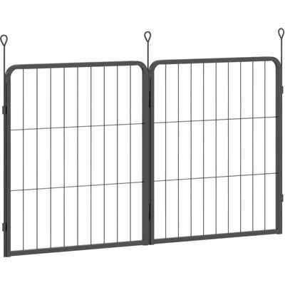 PawHut Dog Pen 60cm High with Expansion Pack PawHut Dog Pen 60cm High with Expansion Pack