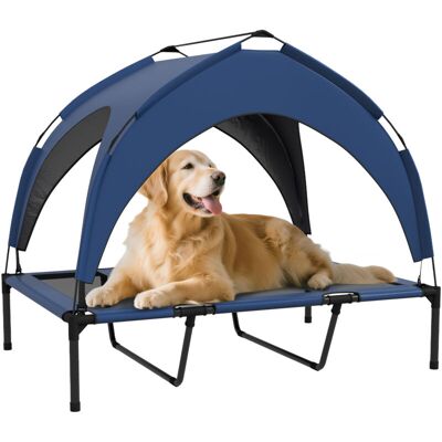 PawHut - Cooling Raised - Large - Dark Blue - Dog Bed PawHut - Cooling Raised - Large - Dark Blue - Dog Bed