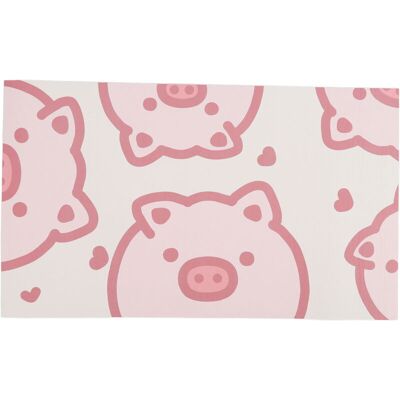Groofoo - Pet Feeding Mat Absorbent Quick Drying Antislip Easy To Clean Stain Resistant Cat Bowl Mat for Dogs Cats Pink Groofoo - Pet Feeding Mat Absorbent Quick Drying Antislip Easy To Clean Stain Resistant Cat Bowl Mat for Dogs Cats Pink