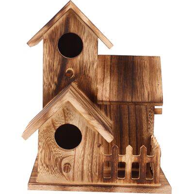 STUNACY Wooden Birdhouse Small Outdoor Garden Bird Nesting Box Bird House Pet Supplies Decoration STUNACY Wooden Birdhouse Small Outdoor Garden Bird Nesting Box Bird House Pet Supplies Decoration
