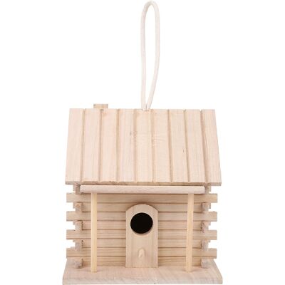 STUNACY Hanging Wooden Bird Nests House Nesting Box Birdhouse Accessories For Parrots Pets Handicraft STUNACY Hanging Wooden Bird Nests House Nesting Box Birdhouse Accessories For Parrots Pets Handicraft