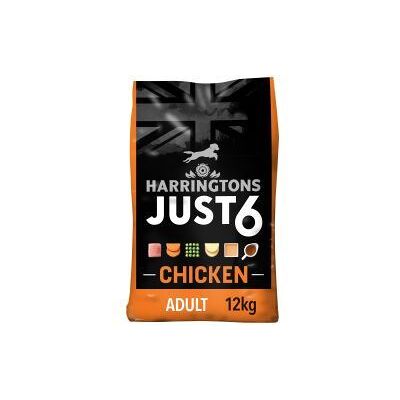 Harringtons - Just 6 - Chicken - 12kg - Dog Food Harringtons - Just 6 - Chicken - 12kg - Dog Food