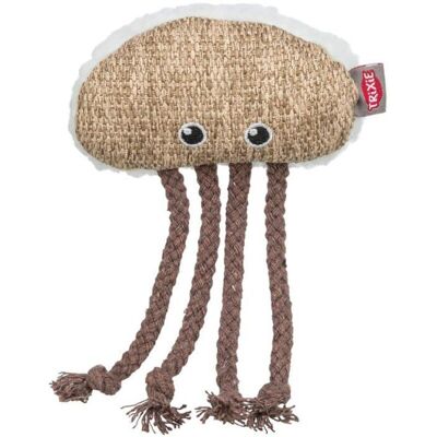 Plush Toy for Cat - TRIXIE - Jellyfish - 14 cm - Catnip - Silent - Soft - Stimulates Play Plush Toy for Cat - TRIXIE - Jellyfish - 14 cm - Catnip - Silent - Soft - Stimulates Play