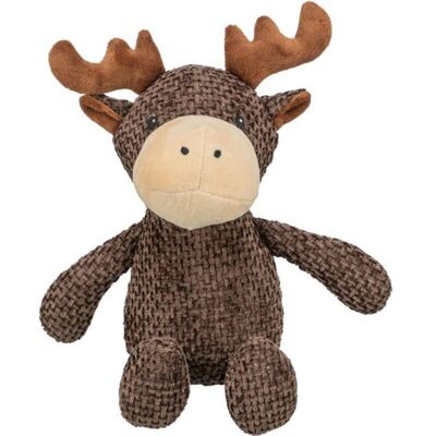 Plush toy - TRIXIE - Moose - Brown - Comfortable - Durable Plush toy - TRIXIE - Moose - Brown - Comfortable - Durable