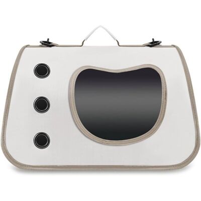 GROOFOO Portable Cat Carrier Backpack for Small Pets – Foldable Breathable Design, Multifunctional Pet Travel Bag (Dog & Cat), Oxford Cloth, Adjustable GROOFOO Portable Cat Carrier Backpack for Small Pets – Foldable Breathable Design, Multifunctional Pet Travel Bag (Dog & Cat), Oxford Cloth, Adjustable