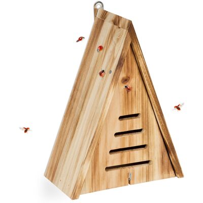 Relaxdays Insect Hotel - 28x21x12 cm - Brown Relaxdays Insect Hotel - 28x21x12 cm - Brown