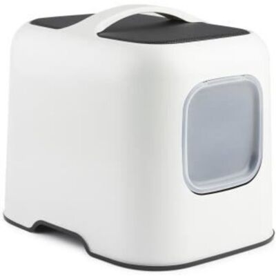 ROTHO - Cat toilet house 51 x 39 x 40 cm - Litter box - Mistletoe White ROTHO - Cat toilet house 51 x 39 x 40 cm - Litter box - Mistletoe White