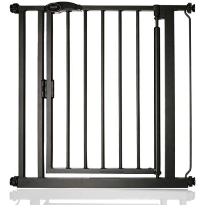Safetots Auto-Close Safety Gate - Adjustable 75-82cm - Black Safetots Auto-Close Safety Gate - Adjustable 75-82cm - Black