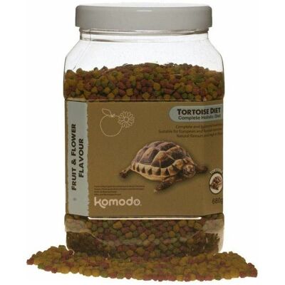 HAPPYPET Komodo Tortoise Diet Fruit & Flower 340g - 541851 HAPPYPET Komodo Tortoise Diet Fruit & Flower 340g - 541851