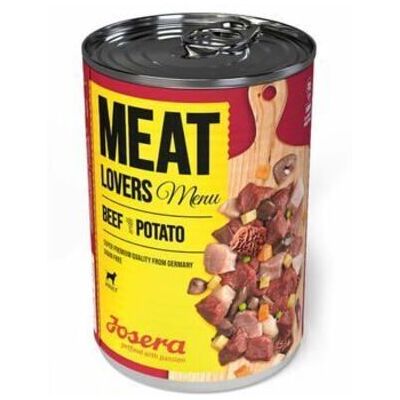 Josera Wet Food - Model: Meatlovers, 800g, Beef & Potato - Dog Food Josera Wet Food - Model: Meatlovers, 800g, Beef & Potato - Dog Food