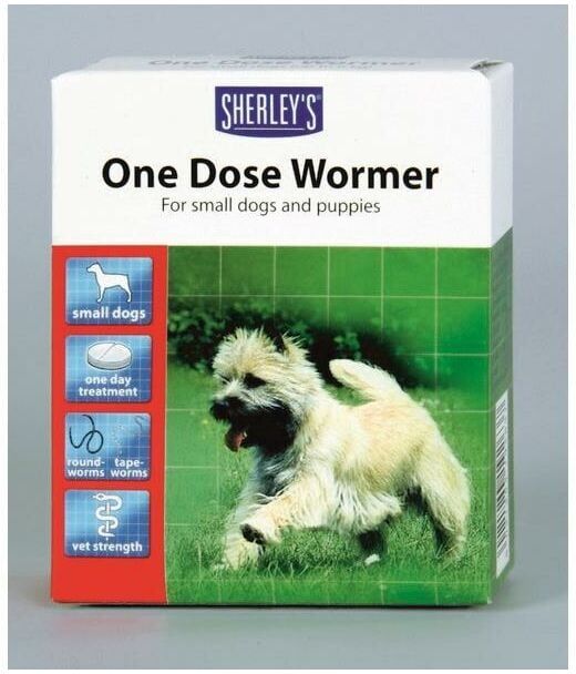 Wormer One Dose Small Dogs 3 Tabs PK6 - 21913 - Beaphar
