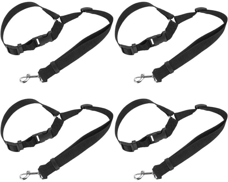 Tlily - 4X Dog Cat Pet Safety Adjustable Car Seat Belt Harness Leash Travel Clip Strap Lead