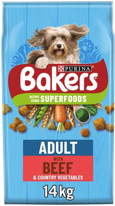 Purina Bakers Complete Beef & Veg - 14kg - 988771