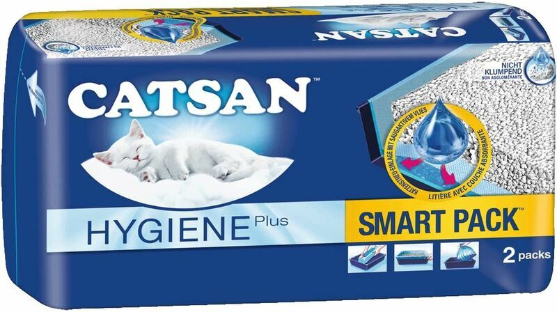LES TENDANCES Catsan Smart Pack Cat Litter (2Pk) 4L - 115971