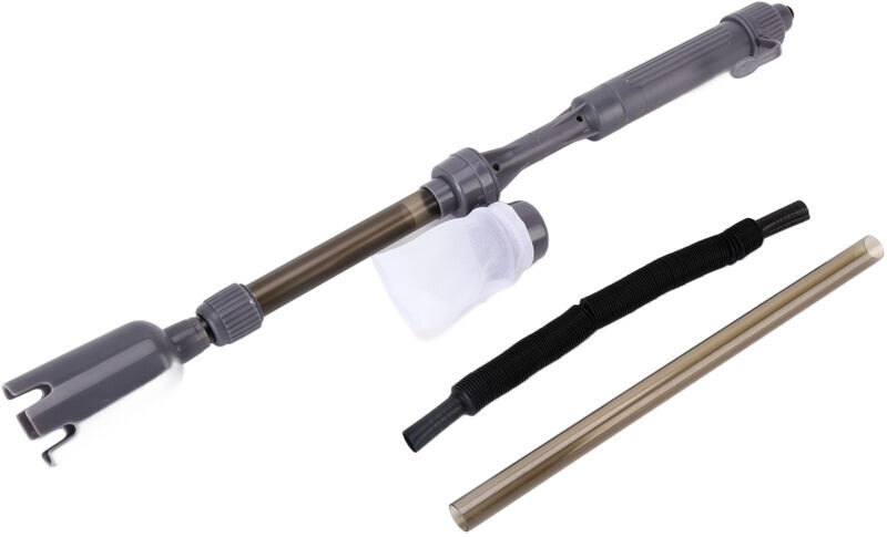 Groofoo - Electric Fish Tank Vacuum Cleaner Telescopic Multipurpose Aquarium Gravel Sand Washer
