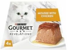Nestle - Gourmet Revelations Chicken Wet Cat Food 4x57g - 748982