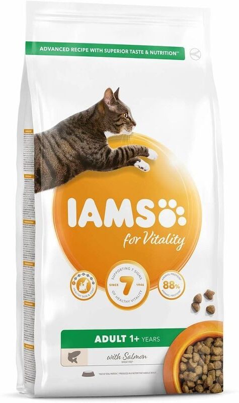 Spectrum Iams Vitality Adult Cat Food Hairball Chicken 2kg - 260743