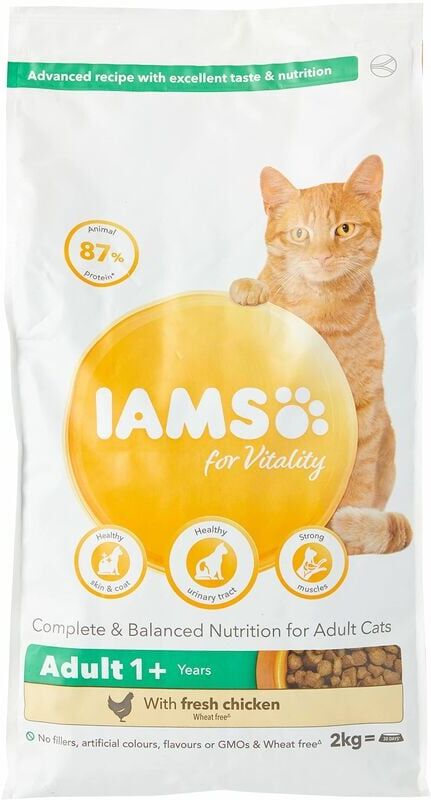 Spectrum - Iams Vitality Adult Cat Food Chicken 2kg - 260739