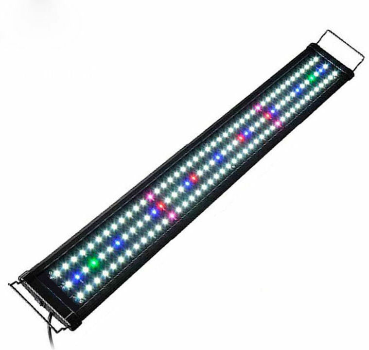 LED Aquarium Light, Adjustable Full Spectrum LED Lighting for Freshwater Aquarium Plants, 30CM