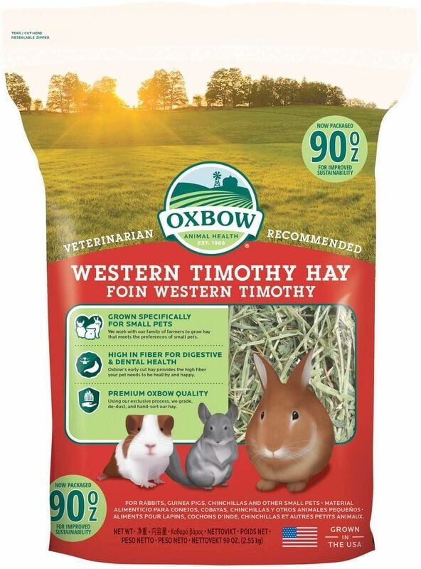 Western Timothy Hay 2.55kg - 114411 - Oxbow
