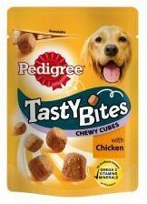 Pedigree Tasty Bites Chewy Cubes with Chicken - 130g - 86828