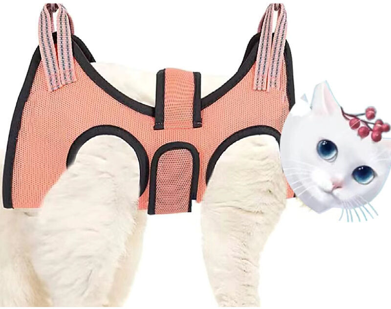 Mumu - Pet Grooming Hammock, Cat and Dog Grooming Hanging Sling, Nail Clipper Grooming Harness, Breathable Restraint Bag for Small Dogs and Cats (xs,