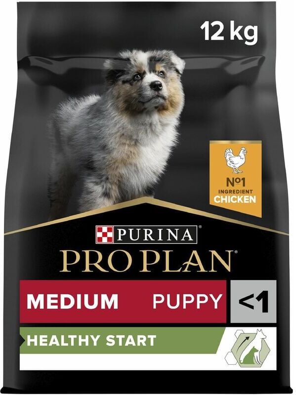 Purina Pro Plan Dog Puppy Medium Chicken - 12kg - 197016