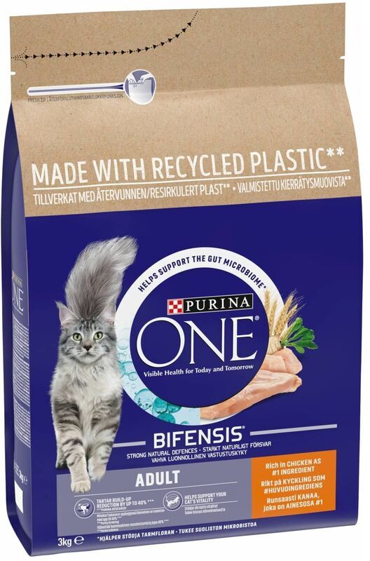 Purina - One Adult Cat Chicken & Whole Grain 3kg - 11168