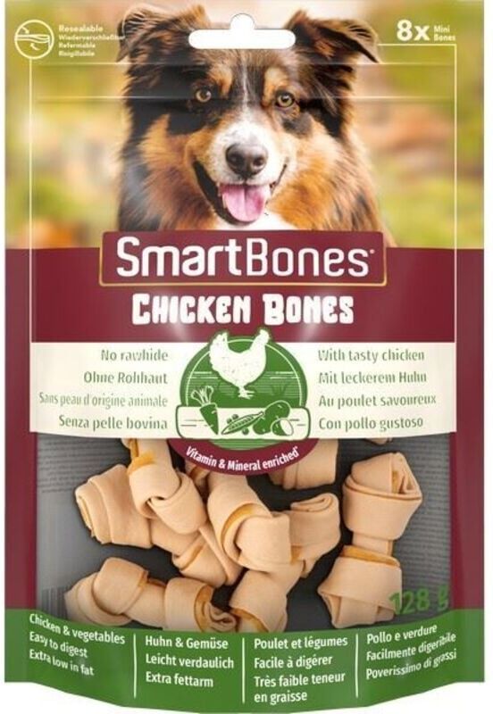 Tetra SmartBones Chicken Mini Bones (8Pk) - pk 7 - 714046