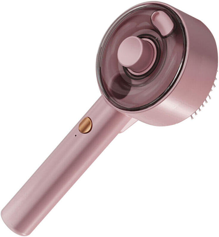 GROOFOO Spray Brush for Pets Self-Cleaning Cat Grooming Brush 3-In-1 Cat Brush with uvc Sterilization Dog Brush Spray Mist Pets Comb for Shedding,pink