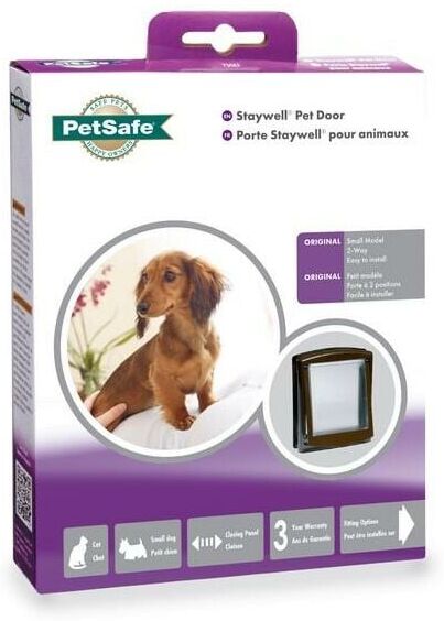 PETSAFE Staywell Cat Door and Lock 730 Brown - 3798