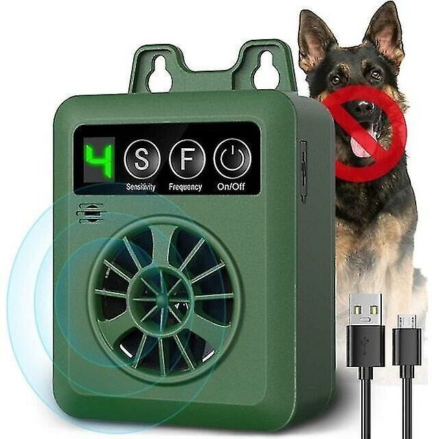 Aiperq - Ultrasonic Dog Bark Deterrent Device, Safe Outdoor Anti Bark Stopper for Silent Dogs, Sonic Bark Deterrent